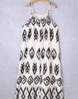Black Plus Size Western Print Halter Maxi Dress - Toi ‘n’ Moi Ltd