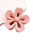 Camel Sweet Hollowed Flower Shape Claw Clip - Toi ‘n’ Moi Ltd