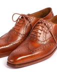 Paul Parkman Wingtip Oxfords Mid Brown (ID