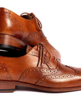 Paul Parkman Wingtip Oxfords Mid Brown (ID