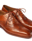 Paul Parkman Wingtip Oxfords Mid Brown (ID