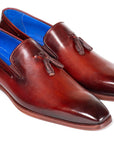 Paul Parkman Men's Tassel Loafer Garnet Brown (ID