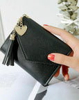 Women Ladies Leather Small Mini Wallet Card Key Holder Cash Coin Purse Clutchbag - Toi ‘n’ Moi Ltd