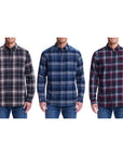 Weatherproof Vintage Men'S Long Sleeve Flannel Shirt - Toi ‘n’ Moi Ltd
