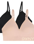 DKNY Seamless Bralette, 2 Pack - Toi ‘n’ Moi Ltd