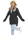 Ladies Brave Soul Plus Size Rain Mac - Raveplain - Toi ‘n’ Moi Ltd