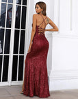 Samara Open Back Evening Gown