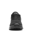 Mens Trainers Black Adults Lace up Casual Sportswear Knitted SIZE - Toi ‘n’ Moi Ltd