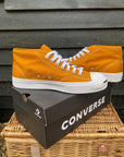 Converse Unisex Jack Purcell Mid Trainers / Saffron Orange / RRP £70 - Toi ‘n’ Moi Ltd