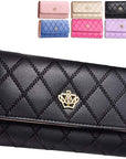 Ladies Leather Wallet Long Purse Phone Card Holder Case Clutch Large Capacity UK - Toi ‘n’ Moi Ltd