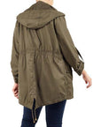 Ladies Brave Soul Plus Size Rain Mac - Raveplain - Toi ‘n’ Moi Ltd