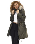 Brave Soul Charlotte Fishtail Parka - Toi ‘n’ Moi Ltd