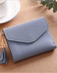 Women Ladies Leather Small Mini Wallet Card Key Holder Cash Coin Purse Clutchbag - Toi ‘n’ Moi Ltd