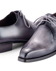 Paul Parkman Goodyear Welted Derby Shoes Gray (ID