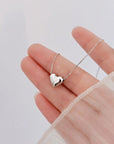 Beautiful Heart Pendant Necklace 925 Sterling Silver Women Girls Jewellery Gift - Toi ‘n’ Moi Ltd
