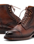 Paul Parkman Men's Brown Floater Leather Boots (ID