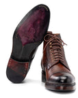 Paul Parkman Men's Brown Floater Leather Boots (ID