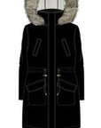 Brave Soul Charlotte Fishtail Parka - Toi ‘n’ Moi Ltd