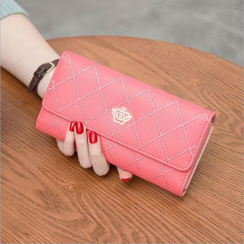 Ladies Leather Wallet Long Purse Phone Card Holder Case Clutch Large Capacity UK - Toi ‘n’ Moi Ltd