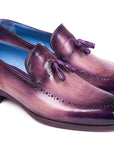 Paul Parkman Men's Tassel Loafer Purple (ID