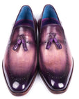 Paul Parkman Men's Tassel Loafer Purple (ID