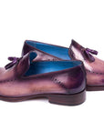Paul Parkman Men's Tassel Loafer Purple (ID