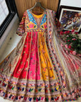 Luxury Stitched Designer Anarkali – Pakistani Indian Wedding Collection | Heavy Embroidered Formal Dress | Ready-to-Wear Elegance - Toi ‘n’ Moi Ltd