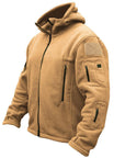 Men Casual Coat Tactical Recon Fleece Jacket Full Zip Army Hoodie Combat Hoody - Toi ‘n’ Moi Ltd