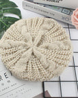 Ladies Soft Knit Beanie Crochet Knitted Style Beanie Hat for Women Slouchy Hats - Toi ‘n’ Moi Ltd