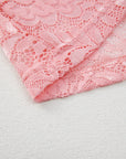 Blossom Floral Lace Sheer Long Sleeve Top - Toi ‘n’ Moi Ltd