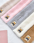 Fur Plush Thicken Kids Gift Plush Scarf Warm Bib Bear Cross Scarf Neckerchief UK - Toi ‘n’ Moi Ltd