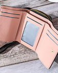 Women Ladies Leather Purse Wallet Folding Short Small Money Cash Card Holder UK - Toi ‘n’ Moi Ltd