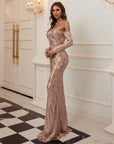 Clara Off Shoulder Gown