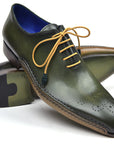 Paul Parkman Opanka Construction Oxfords Green (ID