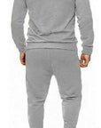 New Mens Pullover Tracksuit Hoodie Jogging Bottoms Set Stretch Sweater Jogger - Toi ‘n’ Moi Ltd