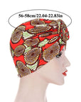 Stretch Turban Hats for Women - African Knot Headwraps Soft Pre Tied Bonnet Hair - Toi โnโ Moi Ltd