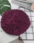 Ladies Soft Knit Beanie Crochet Knitted Style Beanie Hat for Women Slouchy Hats - Toi ‘n’ Moi Ltd