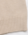 Pull de Saint-Valentin à col en V et dentelle à imprimé cœur gris fumé