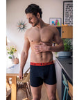 Pringle William Men'S Button Boxer Shorts, 2 X 3 Pack - Toi ‘n’ Moi Ltd
