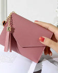 Women Ladies Leather Small Mini Wallet Card Key Holder Cash Coin Purse Clutchbag - Toi ‘n’ Moi Ltd