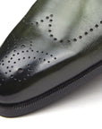Paul Parkman Wingtip Single Monkstraps Green (ID