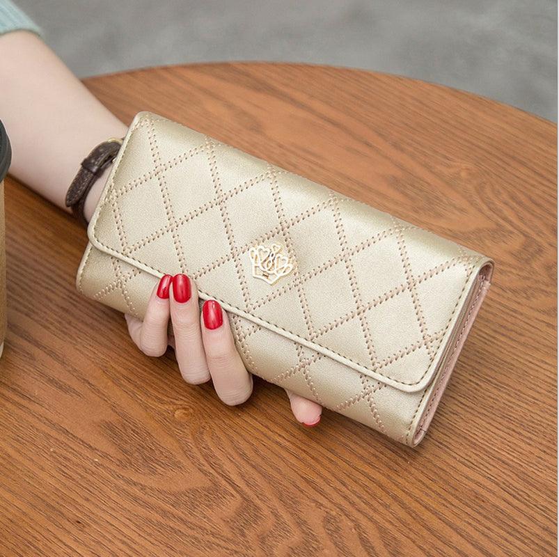 Ladies Leather Wallet Long Purse Phone Card Holder Case Clutch Large Capacity UK - Toi ‘n’ Moi Ltd