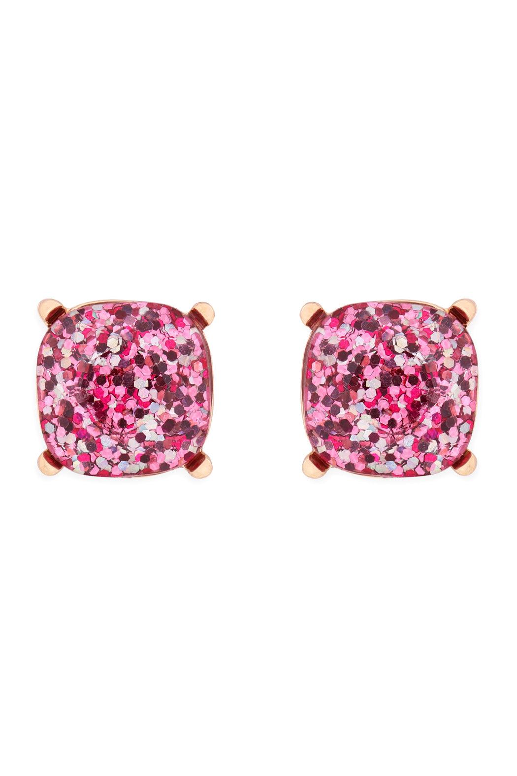 Ae0333-Glitter Epoxy Stud Earrings - Toi ‘n’ Moi Ltd