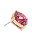 Ae0333-Glitter Epoxy Stud Earrings - Toi ‘n’ Moi Ltd