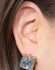 Ae0333-Glitter Epoxy Stud Earrings - Toi ‘n’ Moi Ltd