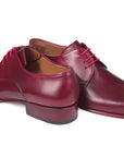 Paul Parkman Burgundy Hand Painted Derby Shoes (ID