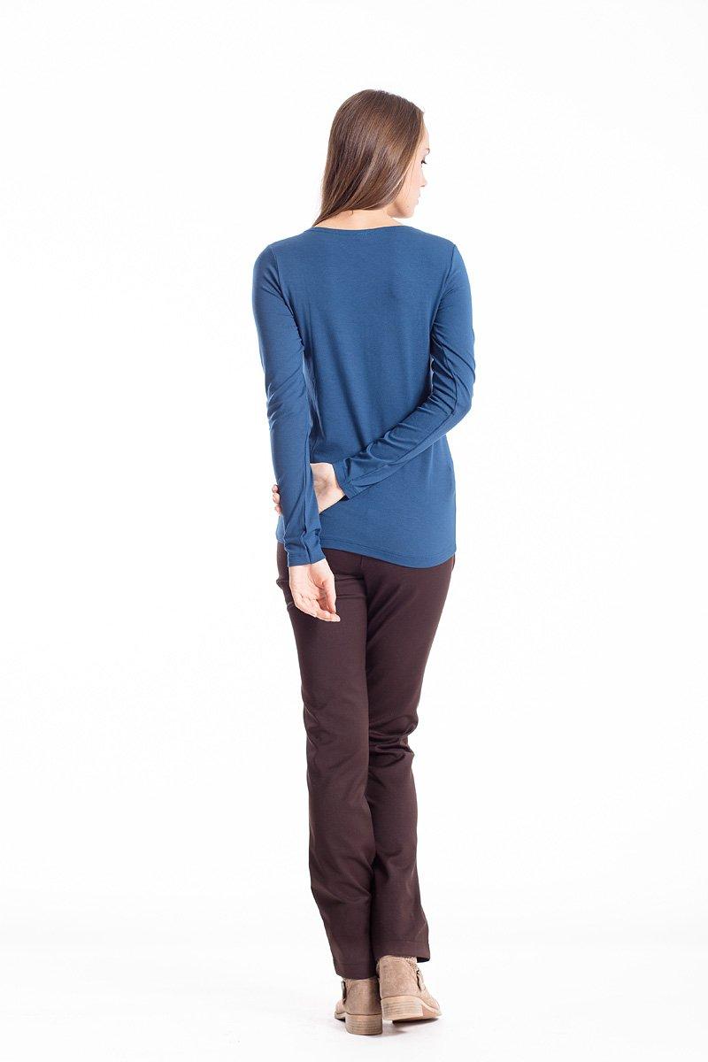 C' Logo Long Sleeve Top Petrol - Toi ‘n’ Moi Ltd