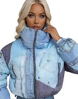 Giacca in denim Pufferfect