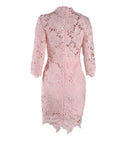 Pink Cut Out Dress