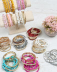 Multicolor Bead Bracelet Set